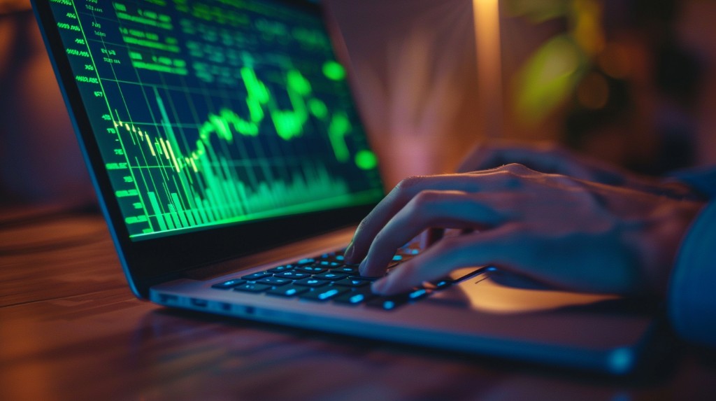 Utente che accede alla piattaforma Ravilizia da laptop